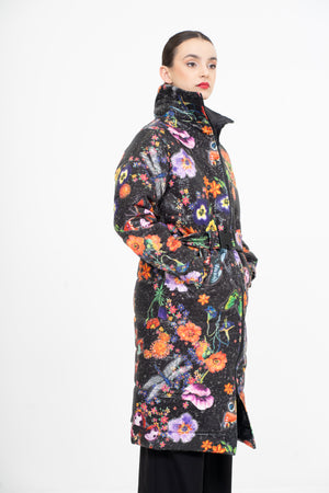 SS25 - LONG PUFFER PRINTED SEQUINS - BELT - Oscar Mendoza